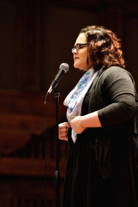 Oceana Vasquez - New Mexico Poetry Out Loud 2016 - Photo by Tim Keller