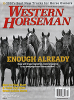 Western Horseman, October 2009, Growing Up Rodeo by Tim Keller