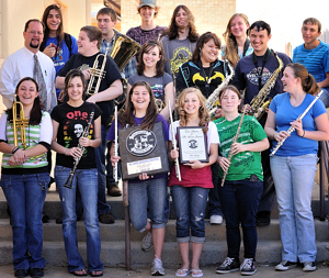 Raton High School concert band 2010