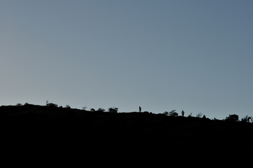 Capulin Volcano Run, Sunrise Silhouettes