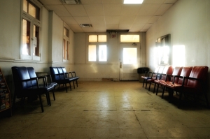 Depot waiting room, Raton NM