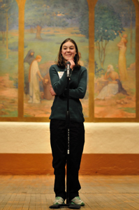 Clair Willden at Poetry Out Loud, Santa Fe 2012