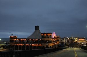 Santa Monica Pier at dawn