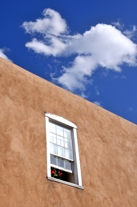 Santa Fe window, by Tim Keller