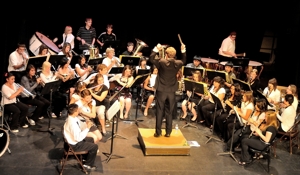 Raton Schools combined bands, Shuler Theater, May 2012