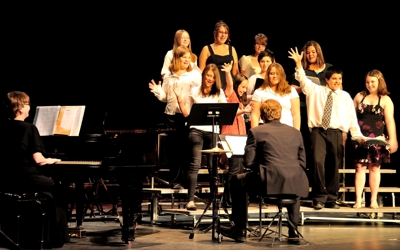 Raton School combined choirs, Shuler Theater, May 2012