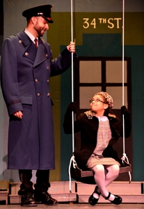 Dreyson Solano and Zoe Gomez in "Miracle on 34th Street"