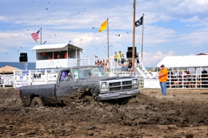 Jessica of Trinidad, Rampage, Raton mud bog racing 2013