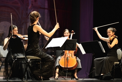 Rosamunde String Quartet, Shuler Theater 2013