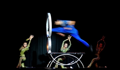 Golden Dragon Chinese Acrobats at Raton's Shuler Theater, 2010