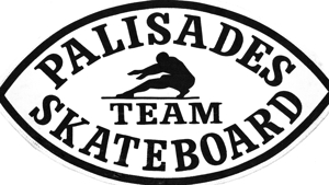 Palisades Skateboard Team jacket patch, circa 1965
