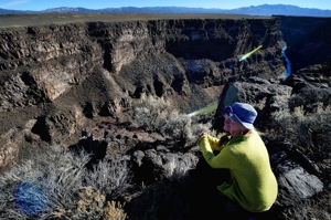 Christina Boyce at Taos Gorge