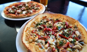 Pizza, Roosevelt Brewing Company, Portales, NM