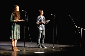 Esme Rodriguez Vaandrager & Cheyenne Starr, Poetry Rocks! Raton 2014