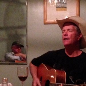 Peter Burg & Frank Young play guitars in New Mexico