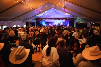 Michael Hearne's Big Barndance Music Festival 2014, dance floor, by Tim Keller