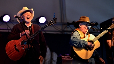 Michael Hearne & Bill Hearne, Barndance 2014 by Tim Keller