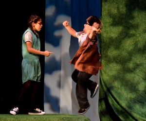 Zoe Gomez & Christian Padilla in "The Jungle Book" 2015