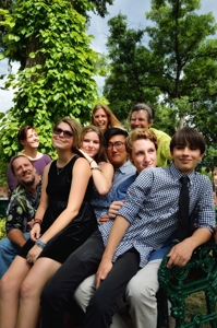 Polyphony Marimba on the Santa Fe Plaza by Tim Keller