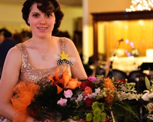 Sally Jane Ruybalid - A.R. Mitchell Museum Black & White Western Ball 2015