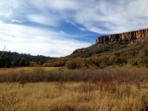Hiking in Sugarite Canyon State Park, Raton NM, by Tim Keller