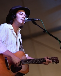 Max Gomez at the Big Barn Dance Music Festival, Taos 2015