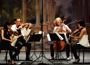 Wissahickon String Quartet performing Korngold at Music from Angel Fire, Raton 2015