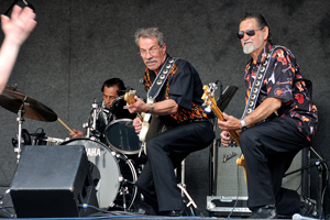 George Tomsco and The Fireballs at Albuquerque Centennial Summerfest, 2012, by Tim Keller