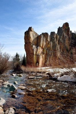 Purgatoire River, Bar NI Ranch at Stonewall, Colorado