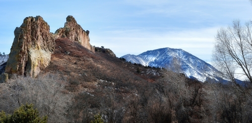 Devil's Stairsteps and Spanish Peaks