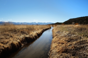 The People's Ditch, San Luis, Colorado - oldest acequia in Colorado, 2016