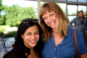 Sophie Sutherland and Emily Van Eck, Austin, April 2016