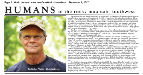Tim Keller - Humans of the Rocky Mountain Southwest