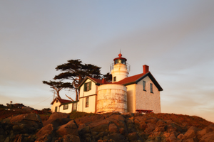 Battery Point Lighthouse at Crescent City, California