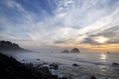 Del Norte coast sunset