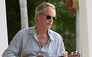 Sam Shepard with mandolin, photo by 