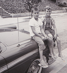 Tim Keller and Terry Keller, late 1950s Pacific Palisades