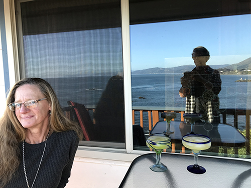 Christina Boyce and Tim Keller arrive at Brookings, Oregon coast, Oct 2018