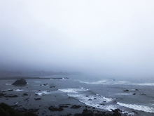 Oregon coast at Brookings