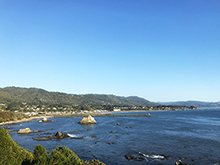 Oregon coast at Brookings