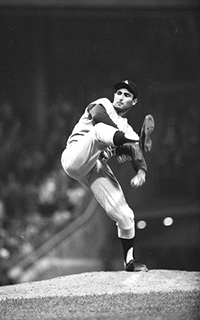 Sandy Koufax in action