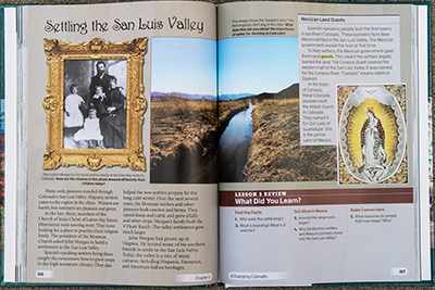 The People's Ditch, San Luis Valley, Colorado - Photo by Tim Keller - The Colorado Story textbook