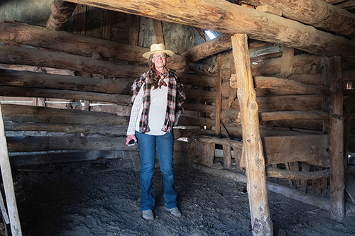 Christina Boyce, photo assistant, Tim Keller Photography. Brown Ranch, Folsom, NM 2019