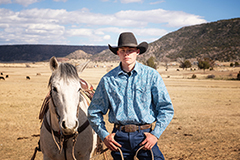 Jace Brown, Brown Ranch, Folsom, New Mexico, 2019