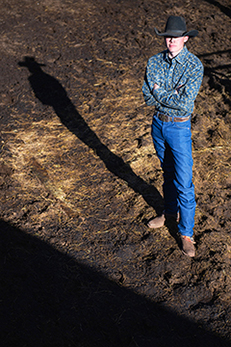 Jace Brown, Brown Ranch, Folsom, New Mexico, 2019