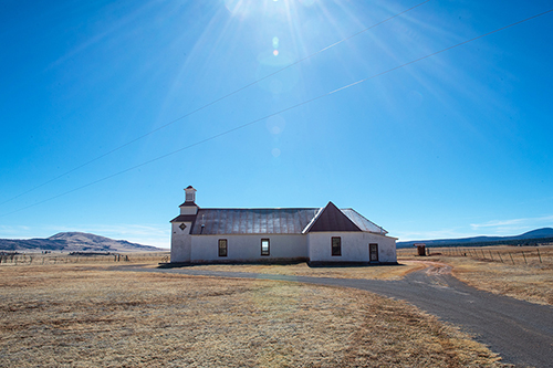 Guadalupe Church at Ocate, Mora County, New Mexico