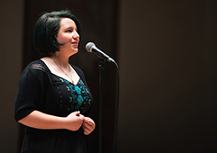 Zoe Sloan Callan, 2019 New Mexico finals, Poetry Out Loud, Santa Fe Zoe Sloan Callan, 2019 New Mexico finals, Poetry Out Loud, Santa Fe