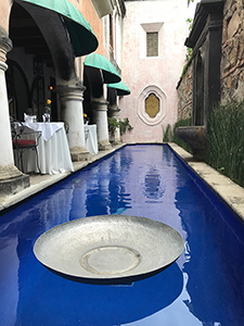 Pool at Meson Panza Verde, Antigua, Guatemala Pool at Meson Panza Verde, Antigua, Guatemala