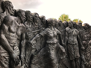 Slaves, sculpture, Armstrong Park, NOLA Slaves, sculpture, Armstrong Park, NOLA