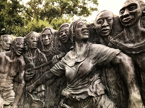 Congo Square, Armstrong Park, New Orleans, sculpture Congo Square, Armstrong Park, New Orleans, sculpture